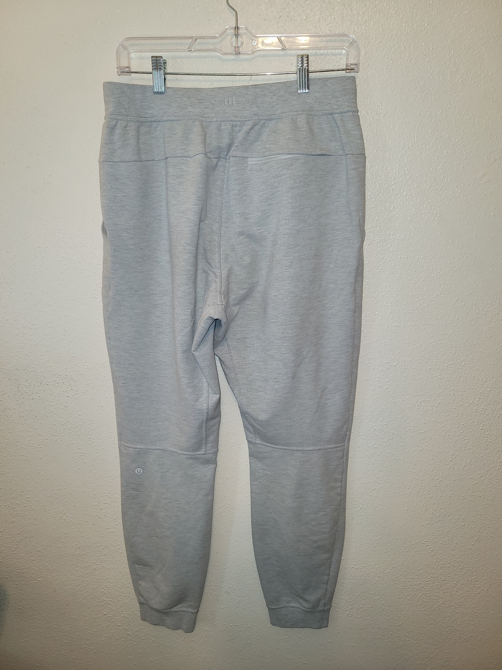 Lululemon City Sweat Jogger Heathered Light Grey Men's Medium M - Picture 7 of 10